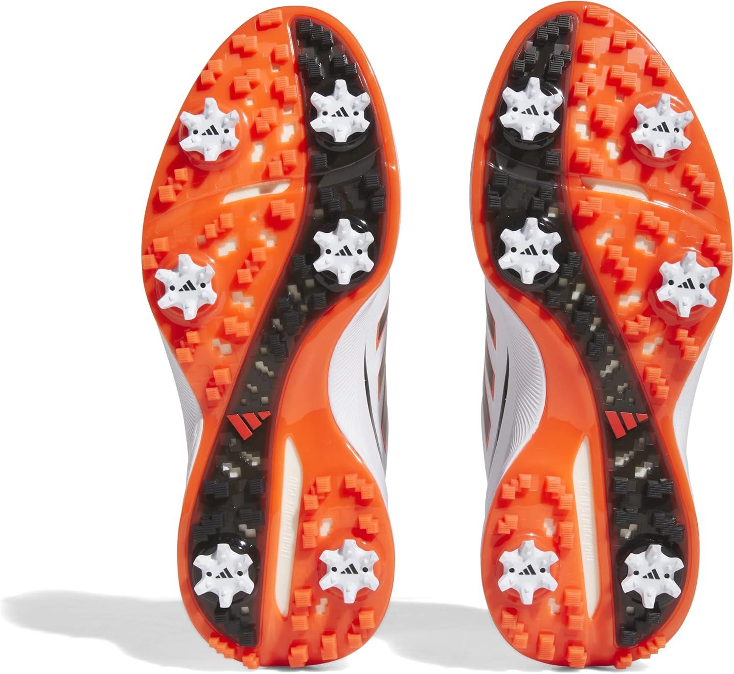 imageadidas Mens ZG23 Golf ShoeFootwear WhiteCore BlackSemi Solar Red