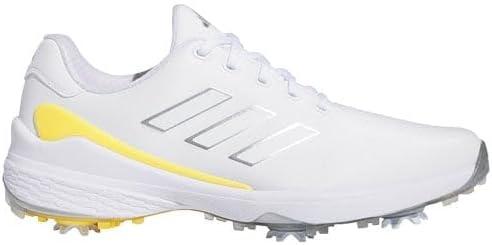 imageadidas Mens ZG23 Golf ShoeFtwrwhiteSilvermetSpark