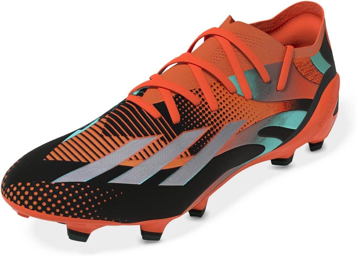 imageadidas UnisexAdult Speedportal Messi3 Firm Ground Soccer ShoesTeam Solar OrangeSilver MetallicCore Blackorange