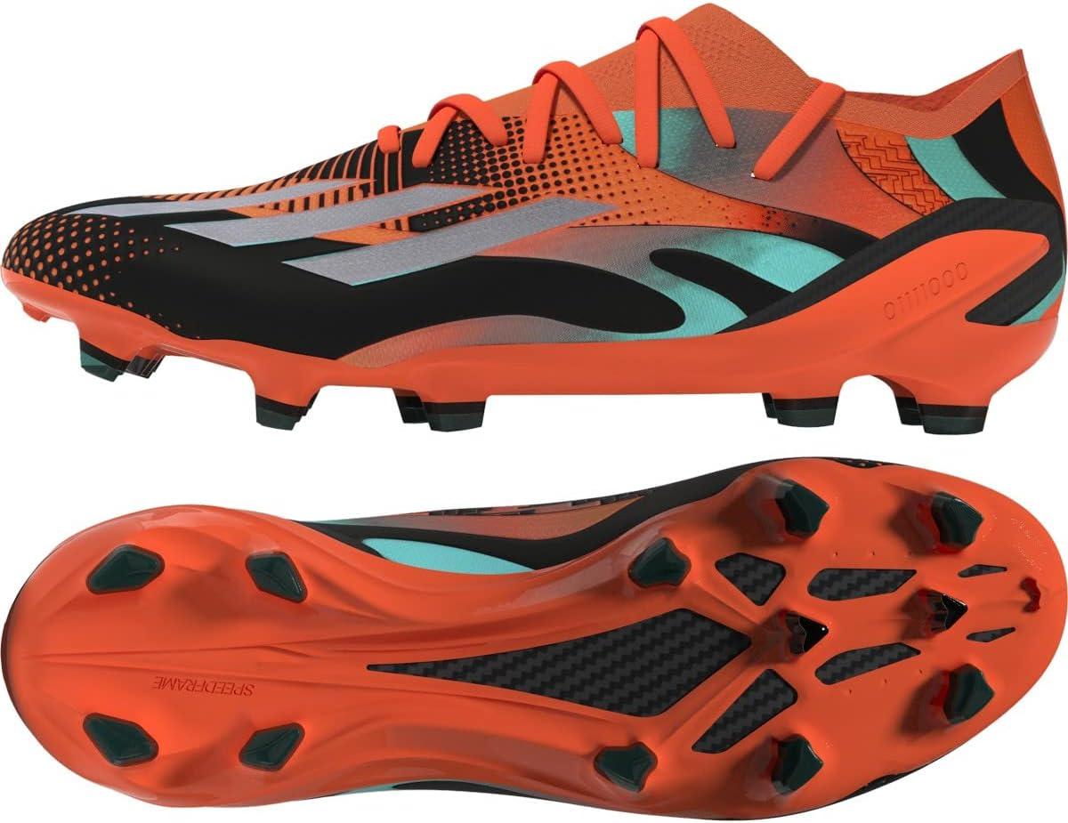 imageadidas UnisexAdult Speedportal Messi3 Firm Ground Soccer ShoesTeam Solar OrangeSilver MetallicCore Blackorange