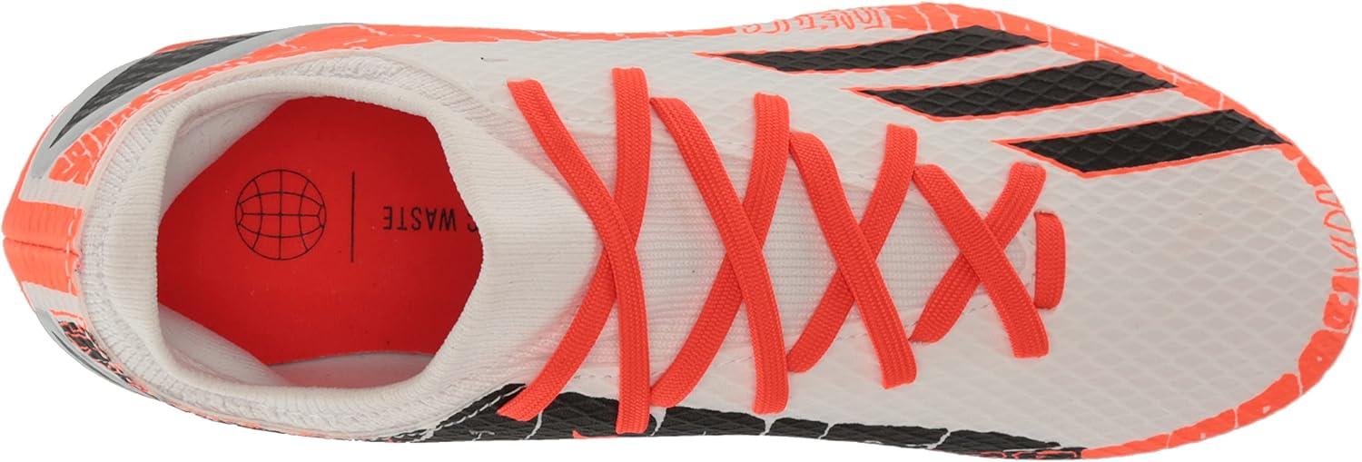 imageadidas UnisexAdult Speedportal Messi3 Firm Ground Soccer ShoesWhiteBlackSolar Red