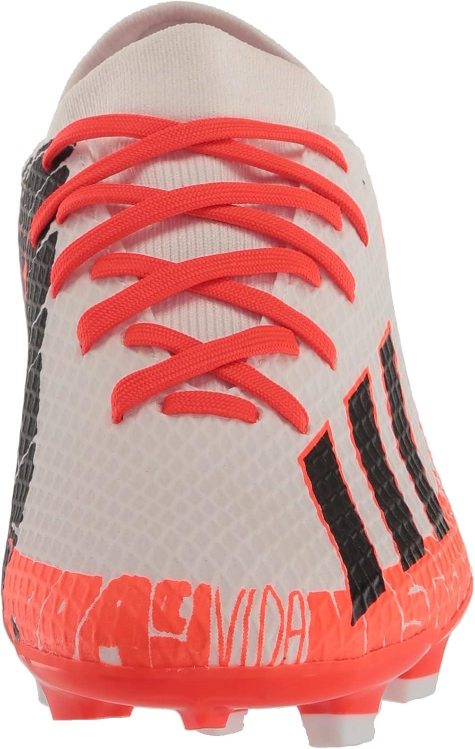 imageadidas UnisexAdult Speedportal Messi3 Firm Ground Soccer ShoesWhiteBlackSolar Red