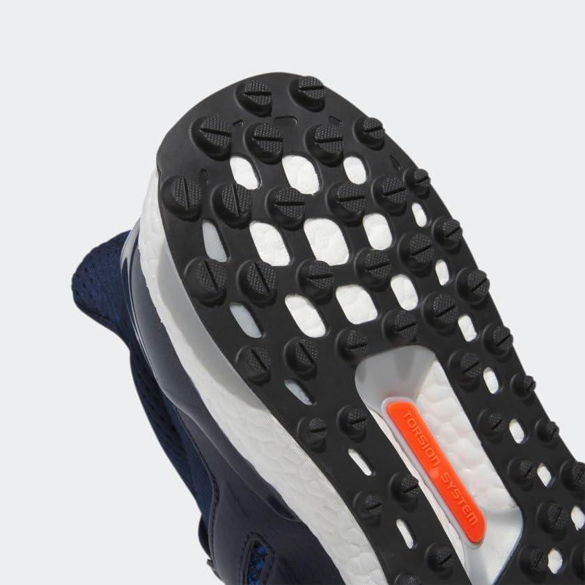 imageadidas UnisexAdult Ultraboost Spikeless Golf ShoesCollegiate NavyBright Red