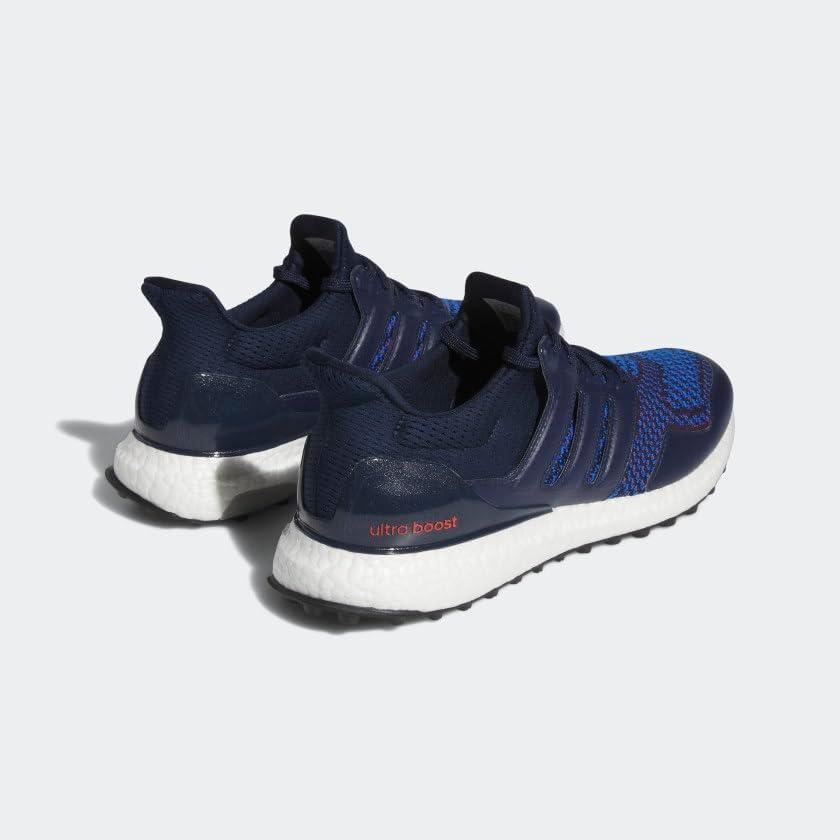 imageadidas UnisexAdult Ultraboost Spikeless Golf ShoesCollegiate NavyBright Red