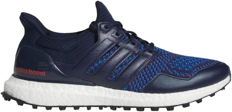 imageadidas UnisexAdult Ultraboost Spikeless Golf ShoesCollegiate NavyBright Red