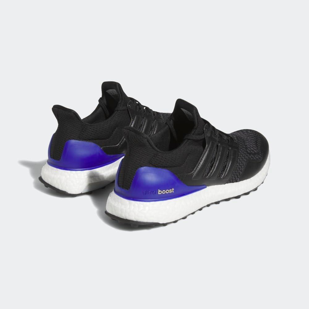 imageadidas UnisexAdult Ultraboost Spikeless Golf ShoesCore BlackCore BlackLucid Blue