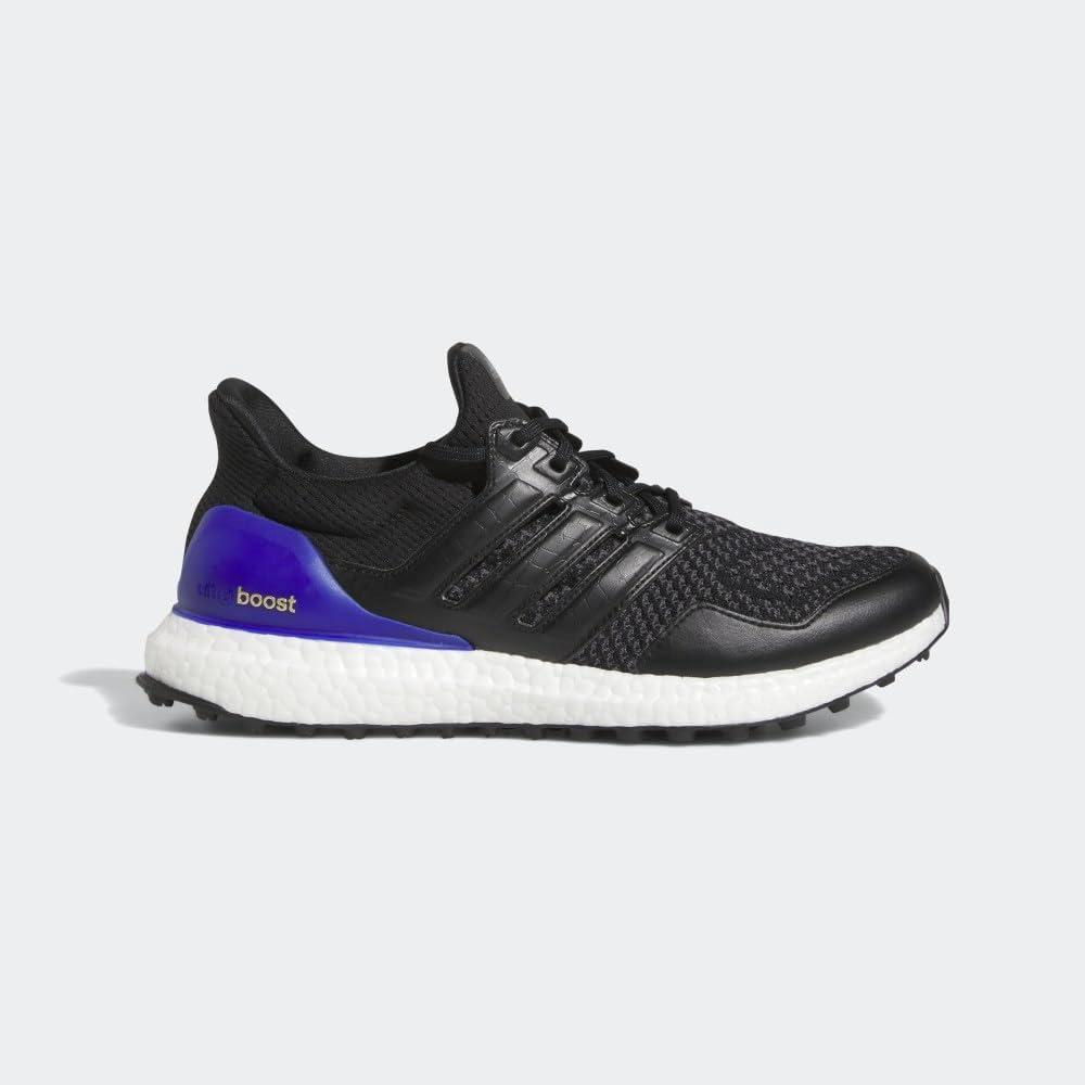 imageadidas UnisexAdult Ultraboost Spikeless Golf ShoesCore BlackCore BlackLucid Blue