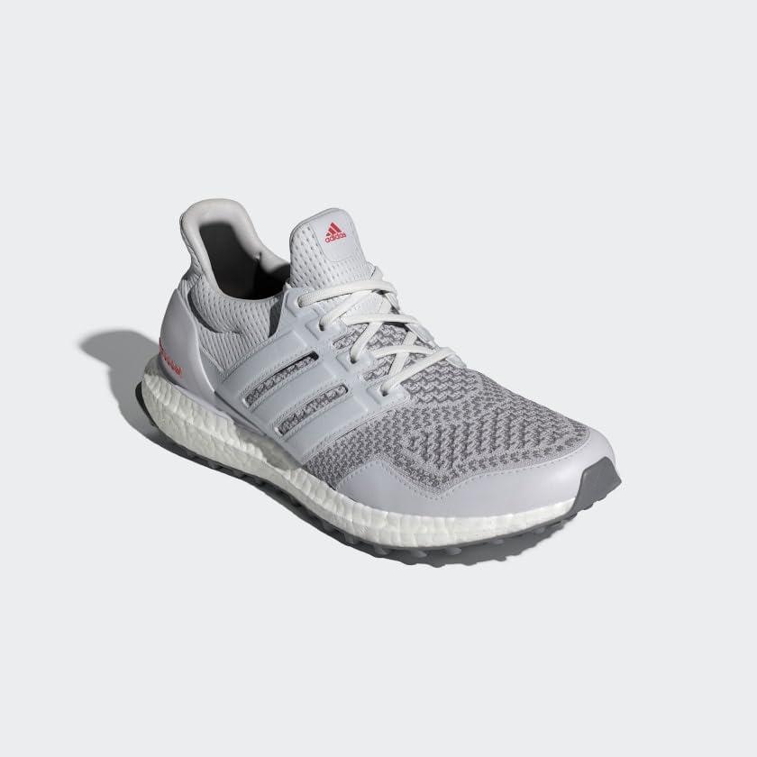 imageadidas UnisexAdult Ultraboost Spikeless Golf ShoesDash GreyFootwear WhitePreloved Scarlet