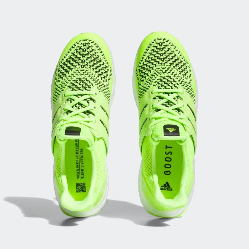 imageadidas UnisexAdult Ultraboost Spikeless Golf ShoesLucid LemonCore Black