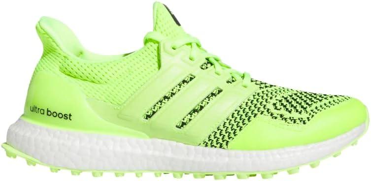 imageadidas UnisexAdult Ultraboost Spikeless Golf ShoesLucid LemonCore Black