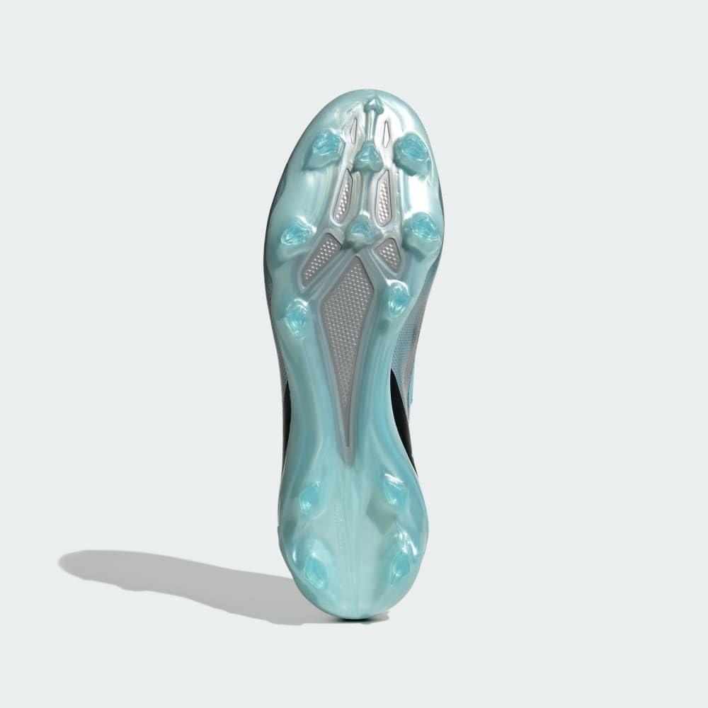 imageadidas UnisexAdult X Crazyfast Messi3 Firm Ground SneakerSilver Metallicbliss Bluecore Black