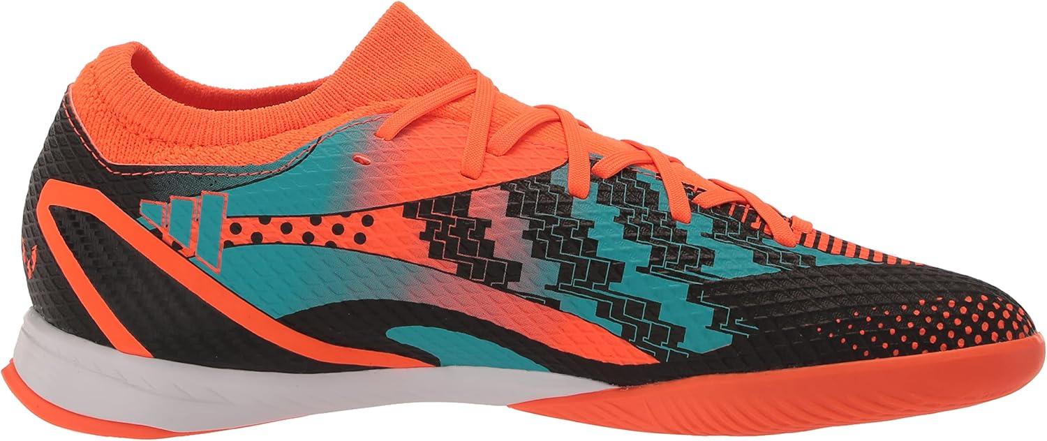 imageadidas UnisexAdult X Speedportal Messi3 Indoor Soccer ShoeTeam Solar OrangeMint RushBlack