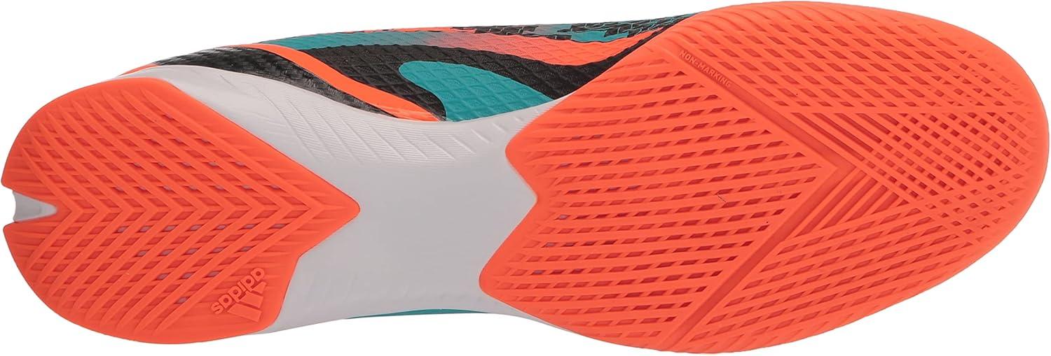 imageadidas UnisexAdult X Speedportal Messi3 Indoor Soccer ShoeTeam Solar OrangeMint RushBlack