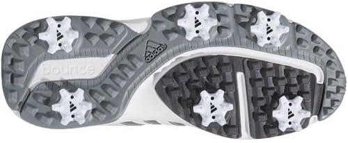 imageadidas UnisexChild Tour360 24 Boa Golf ShoesFootwear WhiteSilver MetallicIron Metallic