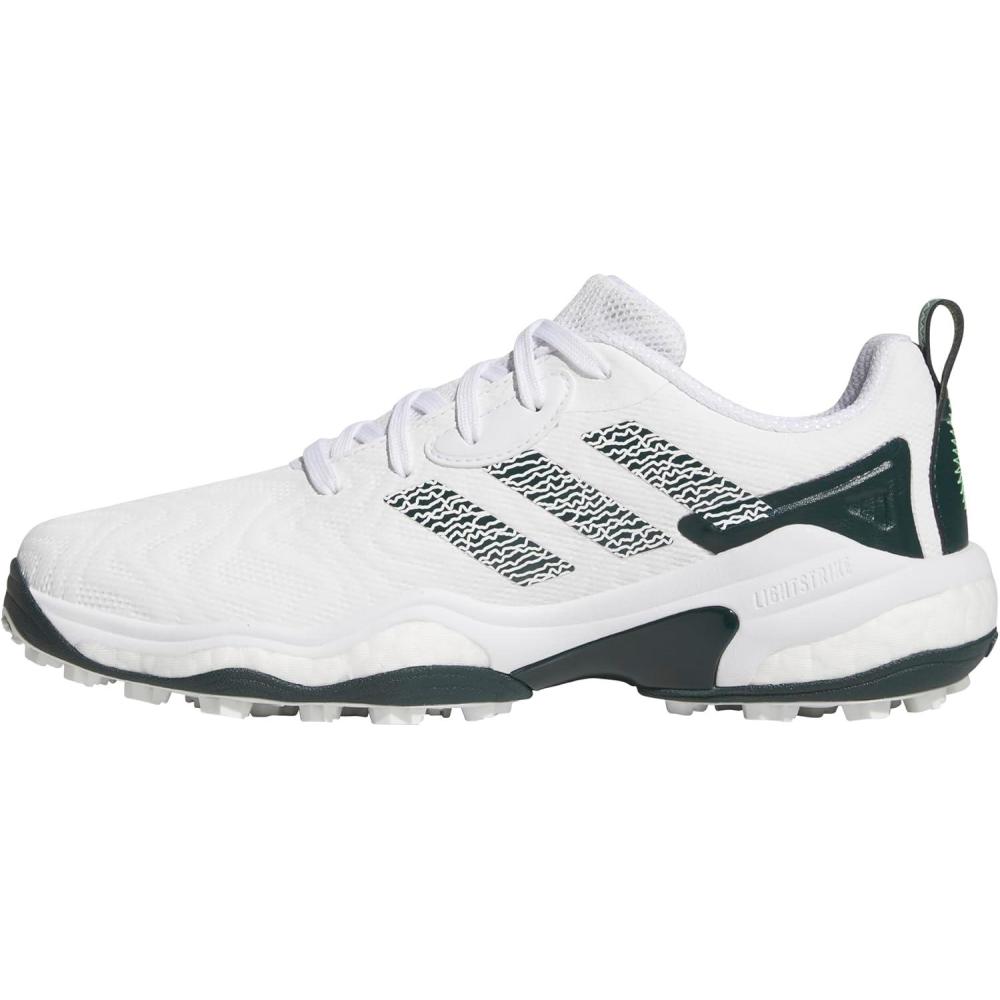 imageAdidas Mens Golf CODECHAOS 25 Spikeless ShoesFootwear WhiteAurora IvyLime Burst
