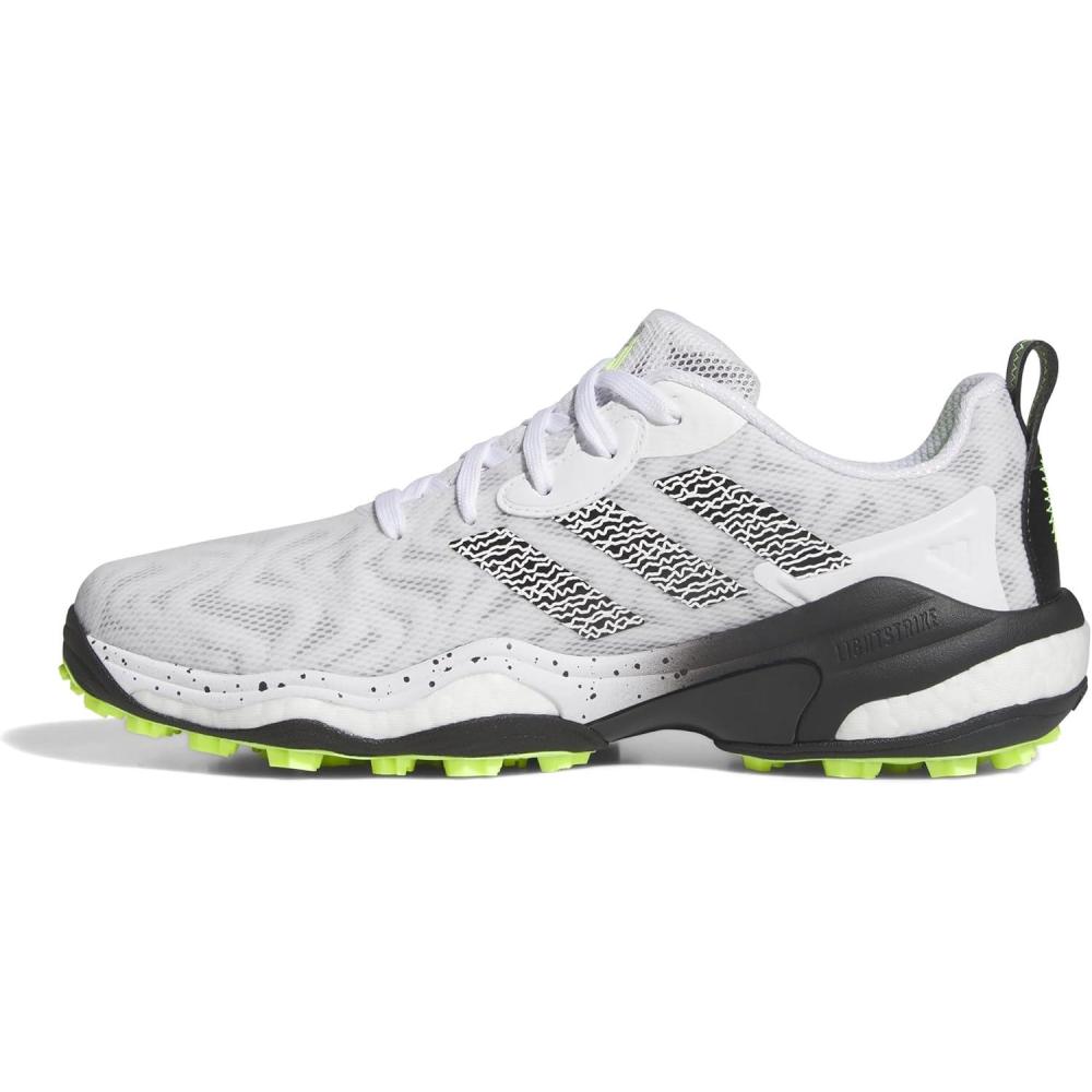 imageAdidas Mens Golf CODECHAOS 25 Spikeless ShoesFootwear WhiteCore BlackLucid Lemon