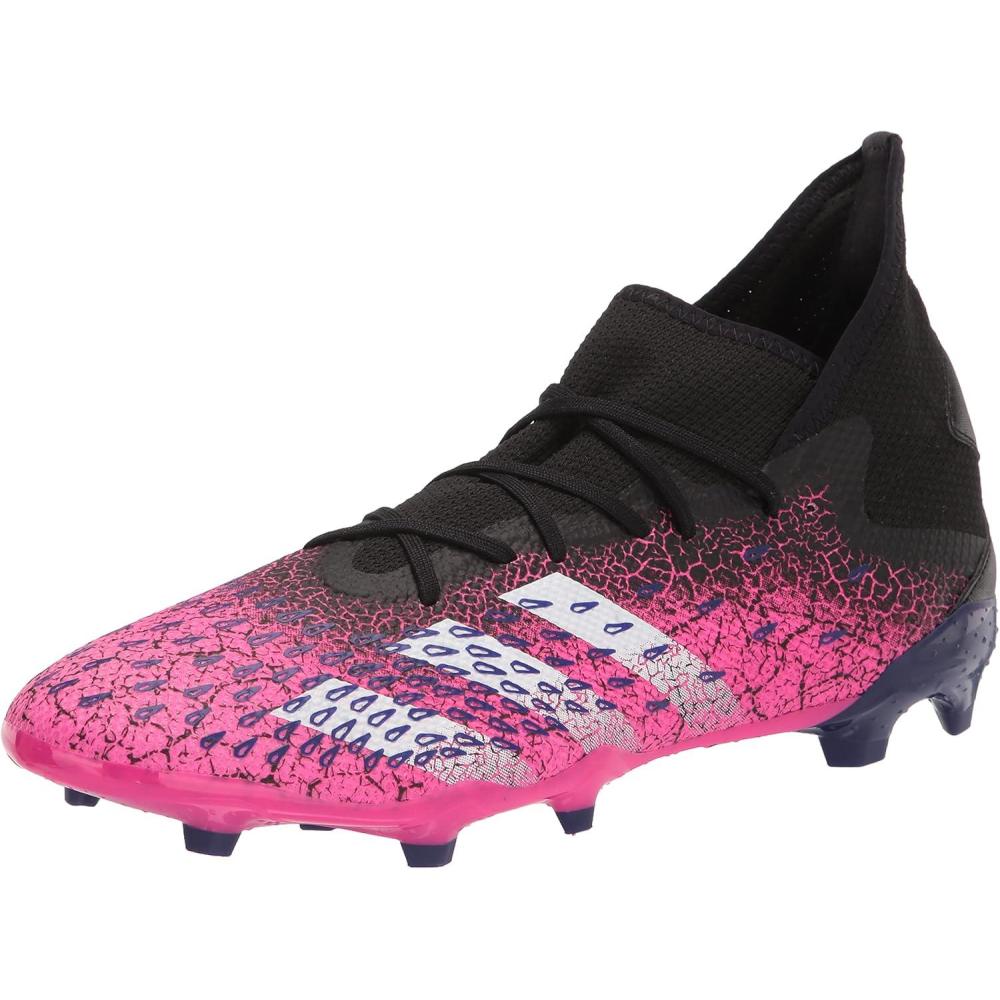 imageadidas Freak 3 Firm GroundBlackWhiteShock Pink