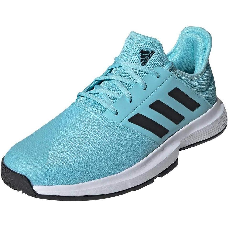 imageadidas Gamecourt Tennis ShoeHazy SkyBlackWhite