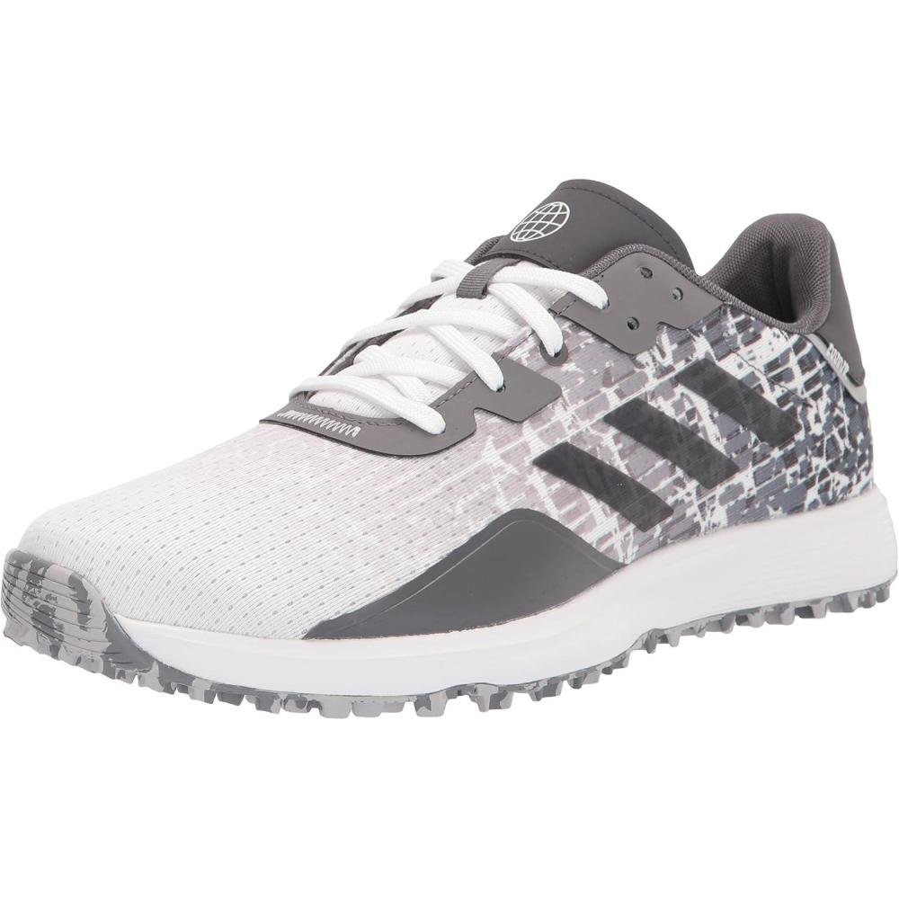 imageadidas Mens Adicross Retro ShoesFootwear WhiteGrey ThreeGrey Two