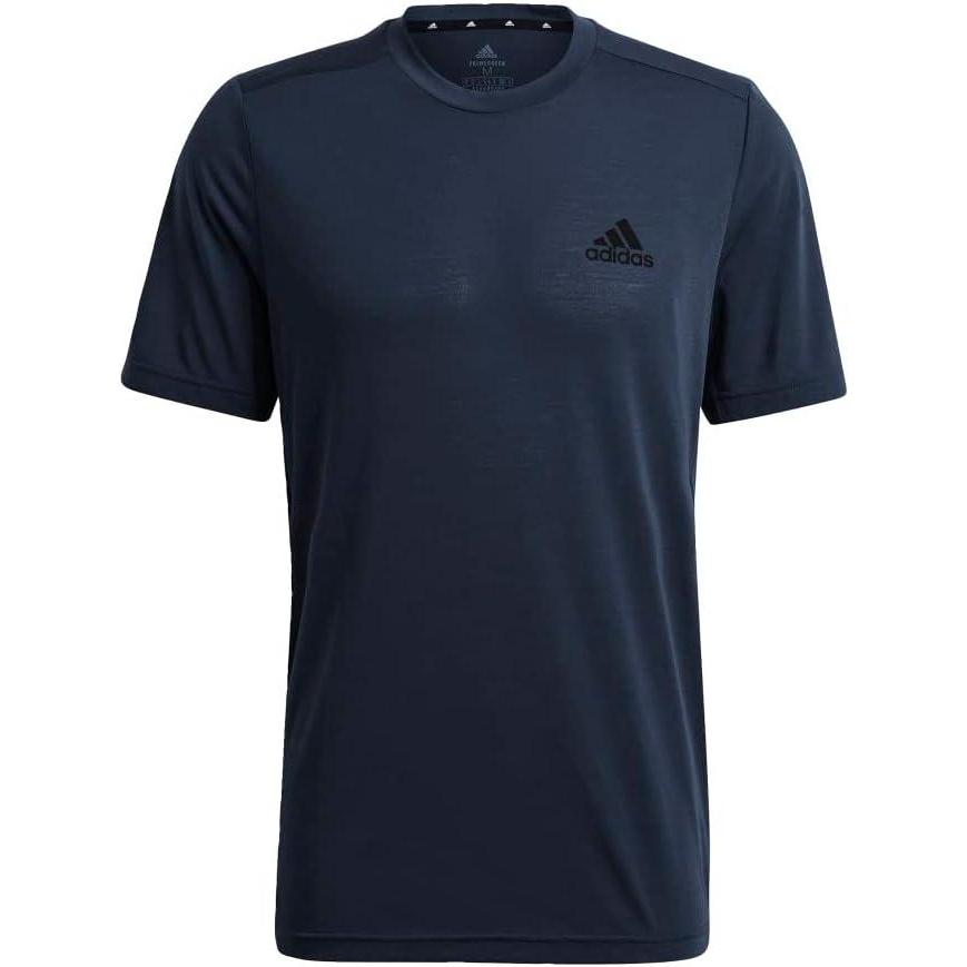 imageadidas Mens Aeroready Designed 2 Move Feelready Sport TeeCrew NavyBlack
