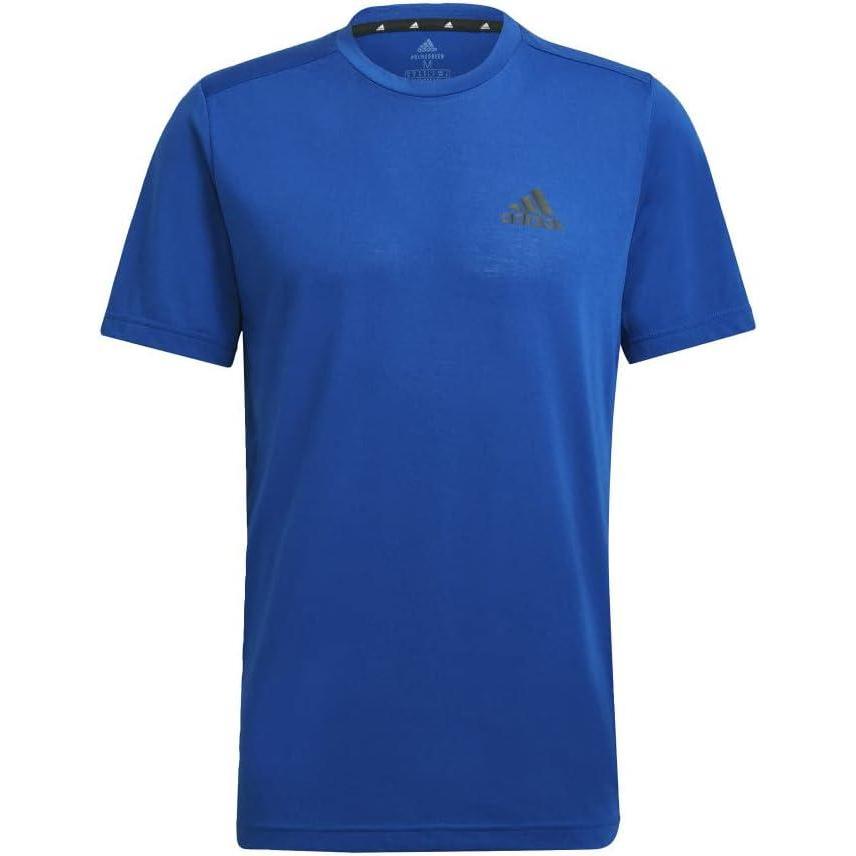 imageadidas Mens Aeroready Designed 2 Move Feelready Sport TeeTeam Royal BlueBlack