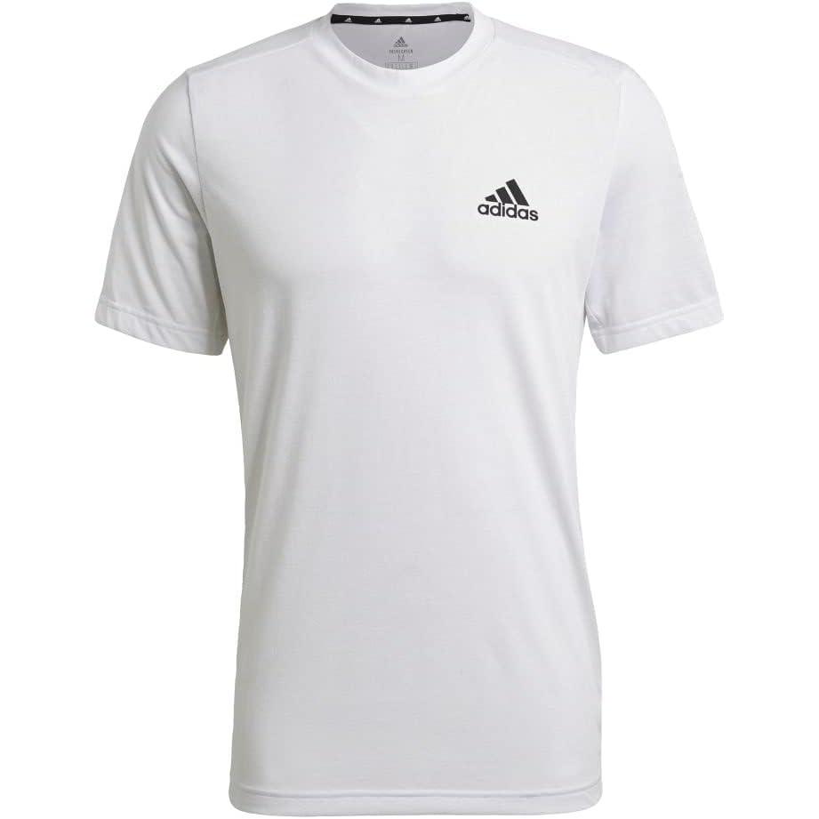 imageadidas Mens Aeroready Designed 2 Move Feelready Sport TeeWhiteBlack