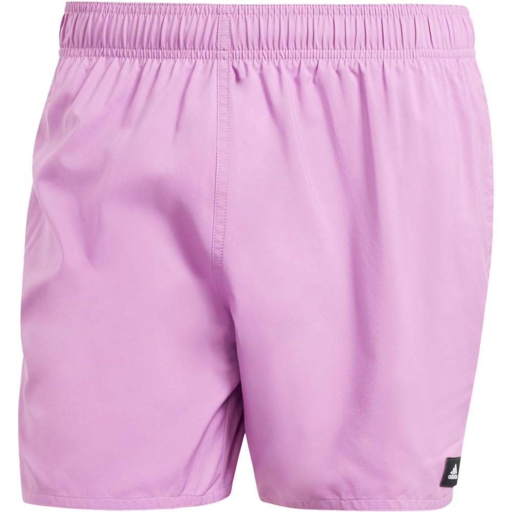 imageadidas Mens Classic 3Stripes Swim ShortsPreloved Purple Black