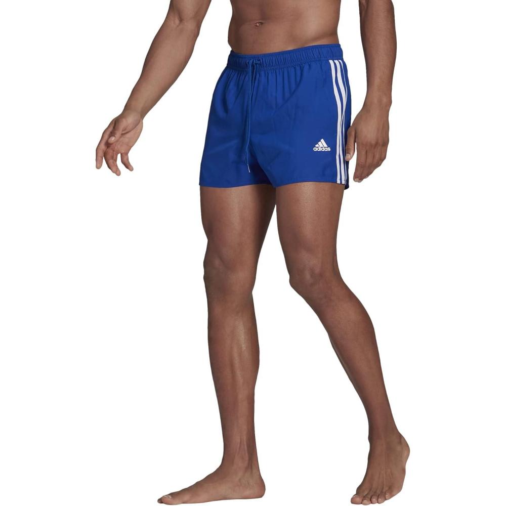 imageadidas Mens Classic 3Stripes Swim ShortsTeam Royal Blue