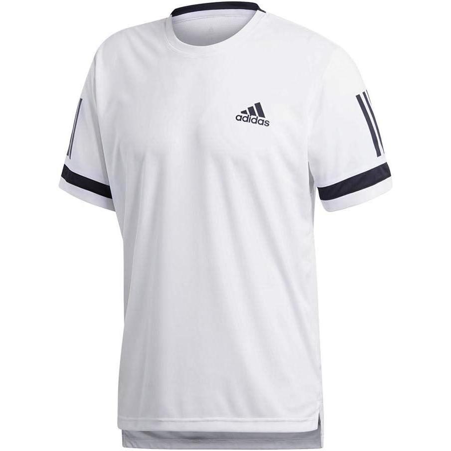 imageadidas Mens Club Tennis 3Stripes TeeWhite