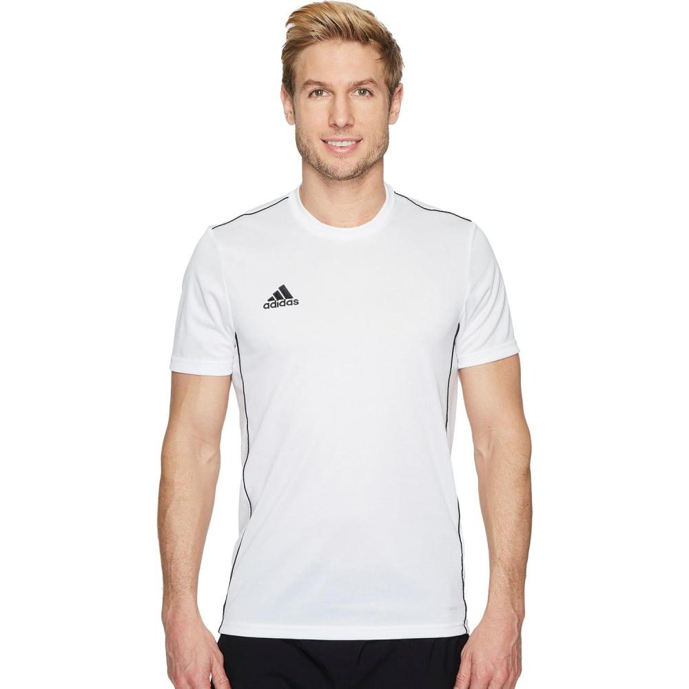 imageadidas Mens Core 18 Training JerseyWhiteBlack
