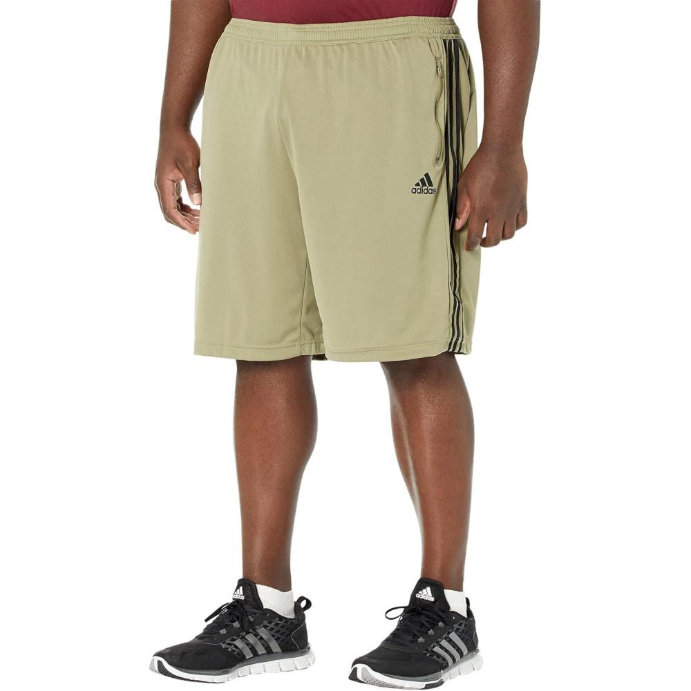 imageadidas Mens Designed 2 Move 3Stripes Primeblue ShortsOrbit GreenBlack