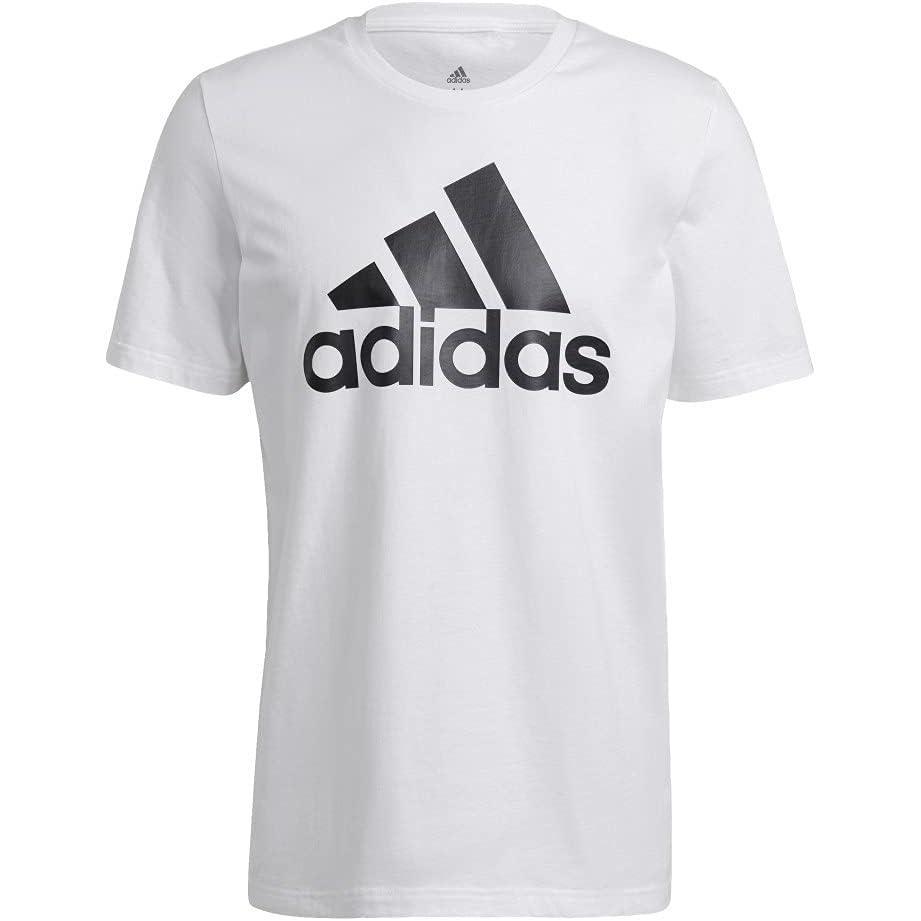 imageadidas Mens Essentials Big Logo Tee BlackwhiteWhiteBlack