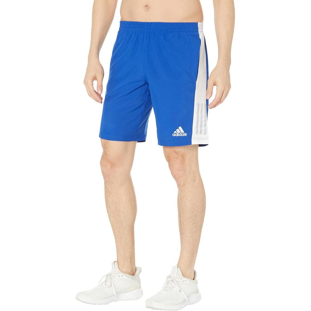 imageadidas Mens Own The Run ShortsTeam Royal BlueWhiteReflective Silver