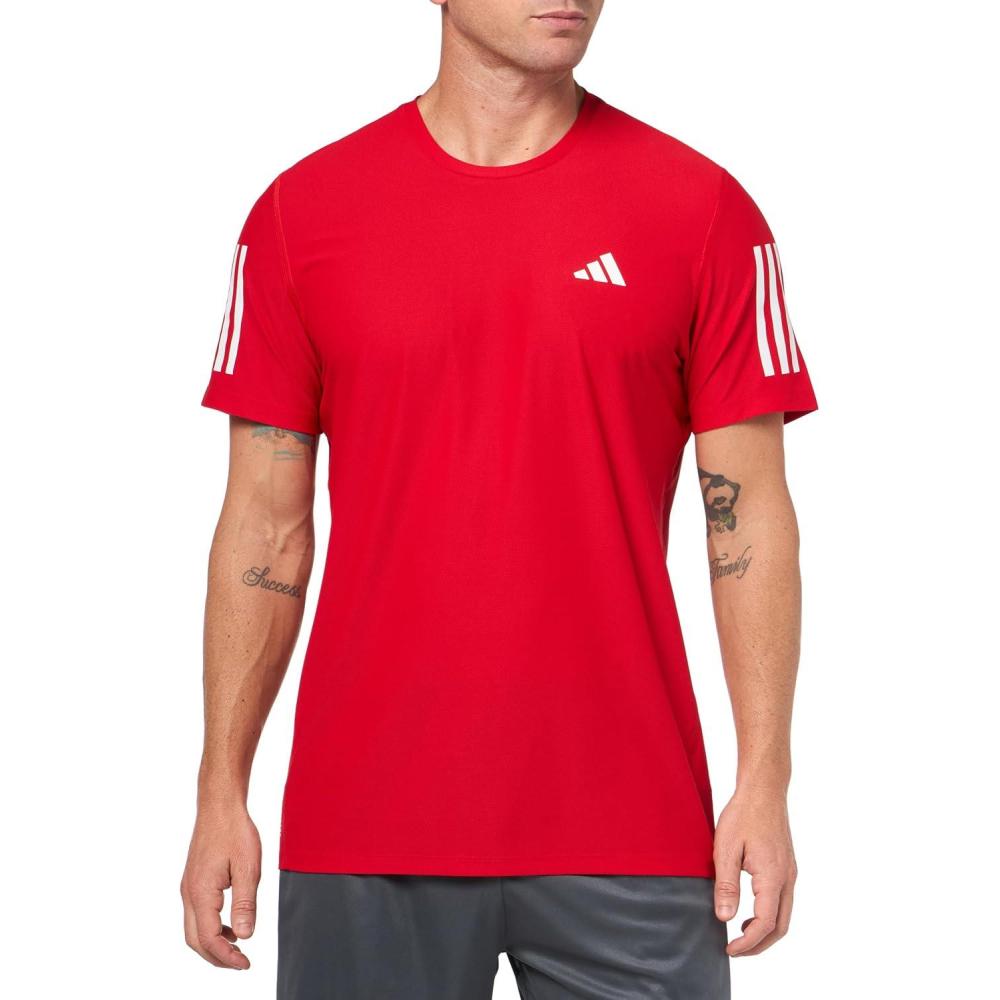 imageadidas Mens Own The Run TShirtBetter Scarlet
