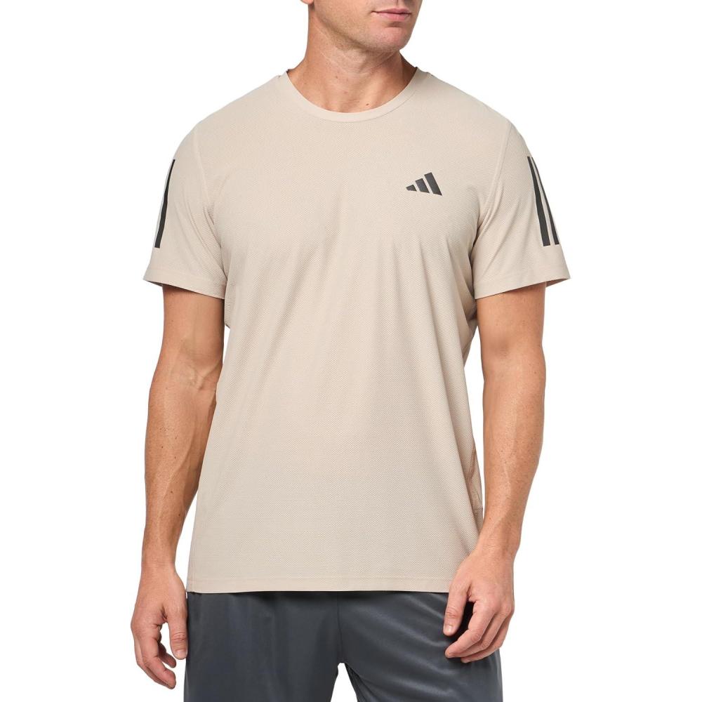 imageadidas Mens Own The Run TShirtWonder Beige