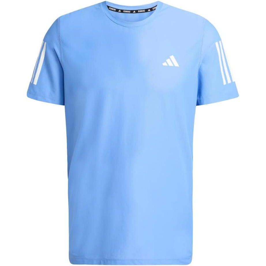 imageadidas Mens Own The Run TeeBlue Fusion