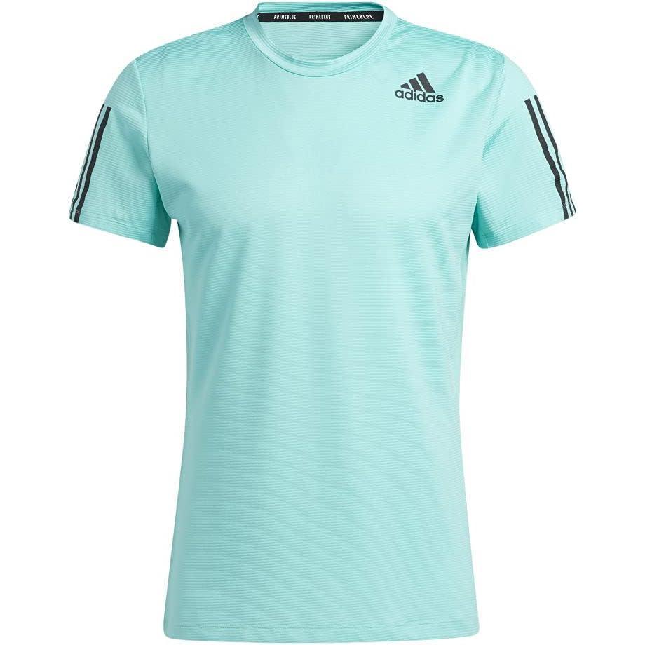 imageadidas Mens Primeblue Designed 2 Move 3Stripes TeeAcid Mint