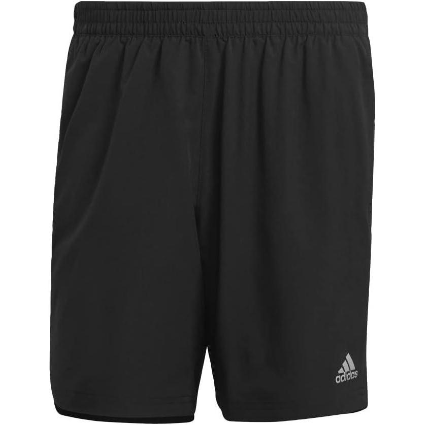 imageadidas Mens Run It 7quot ShortsBlack