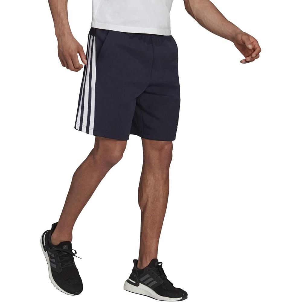 imageadidas Mens Sportswear Future Icons Three Stripes ShortInk