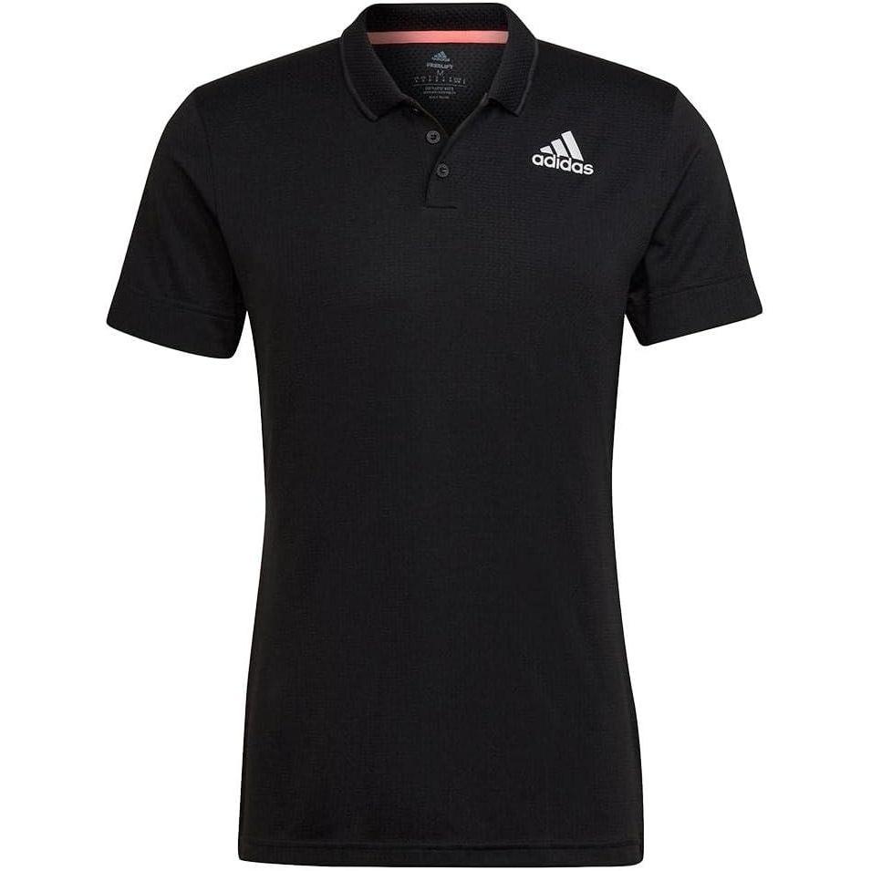 imageadidas Mens Tennis Freelift Polo ShirtBlack2022