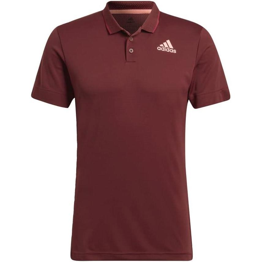 imageadidas Mens Tennis Freelift Polo ShirtShadow Red