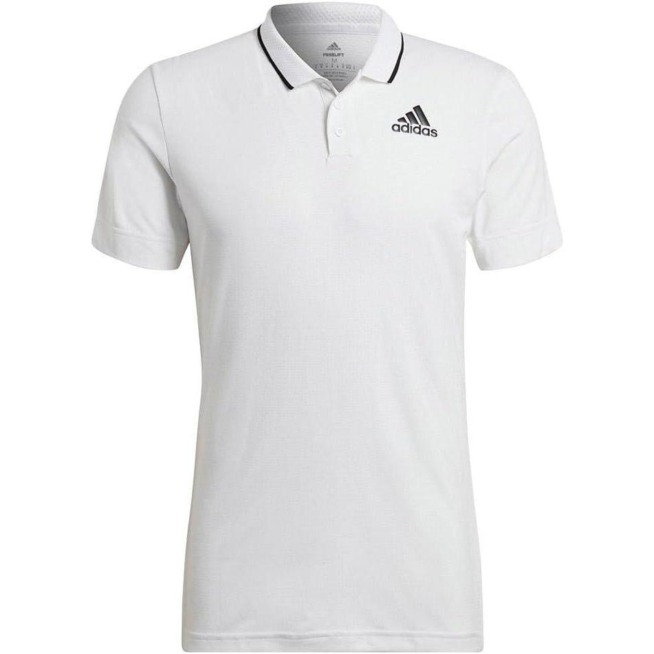 imageadidas Mens Tennis Freelift Polo ShirtWhite2022