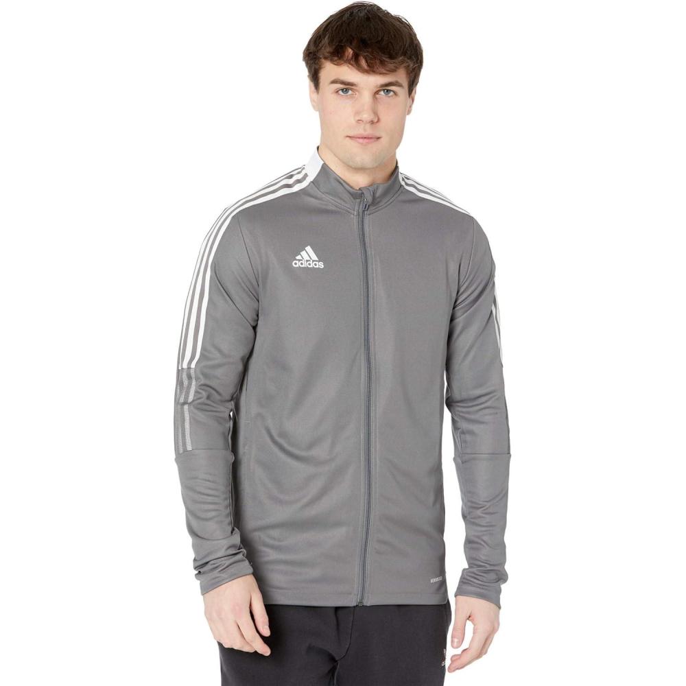 imageadidas Mens Tiro 21 Track JacketTeam Grey Four