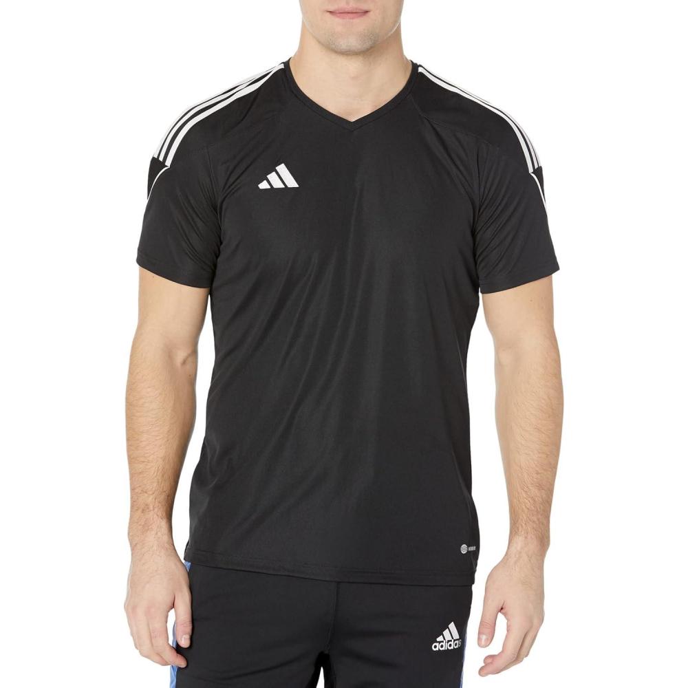imageadidas Mens Tiro 23 JerseyBlackWhite