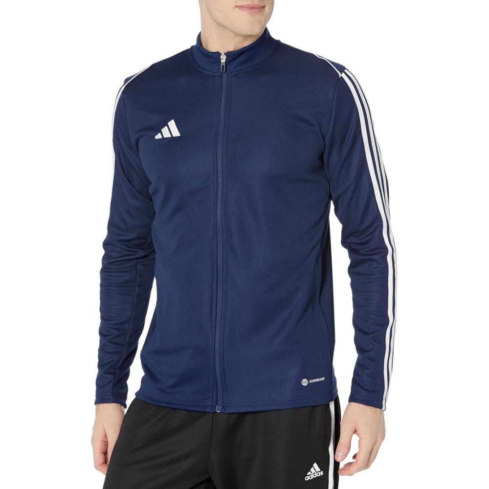 imageadidas Mens Tiro JacketTeam Navy Blue
