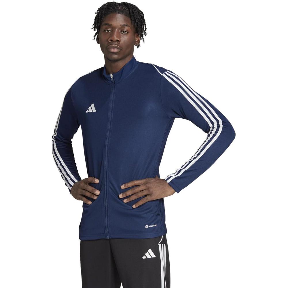imageadidas Mens Tiro JacketTeam Navy BlueNavy