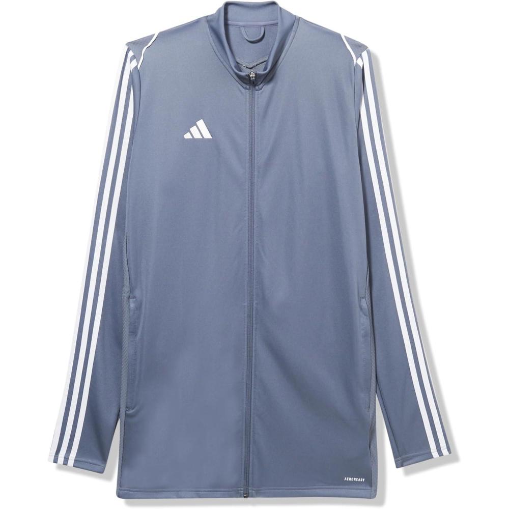 imageadidas Mens Tiro JacketTeam Onix Tall  2