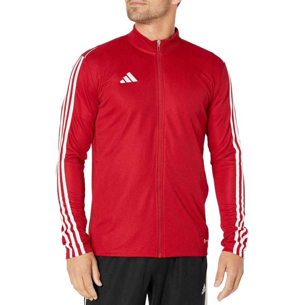 imageadidas Mens Tiro JacketTeam Power Red