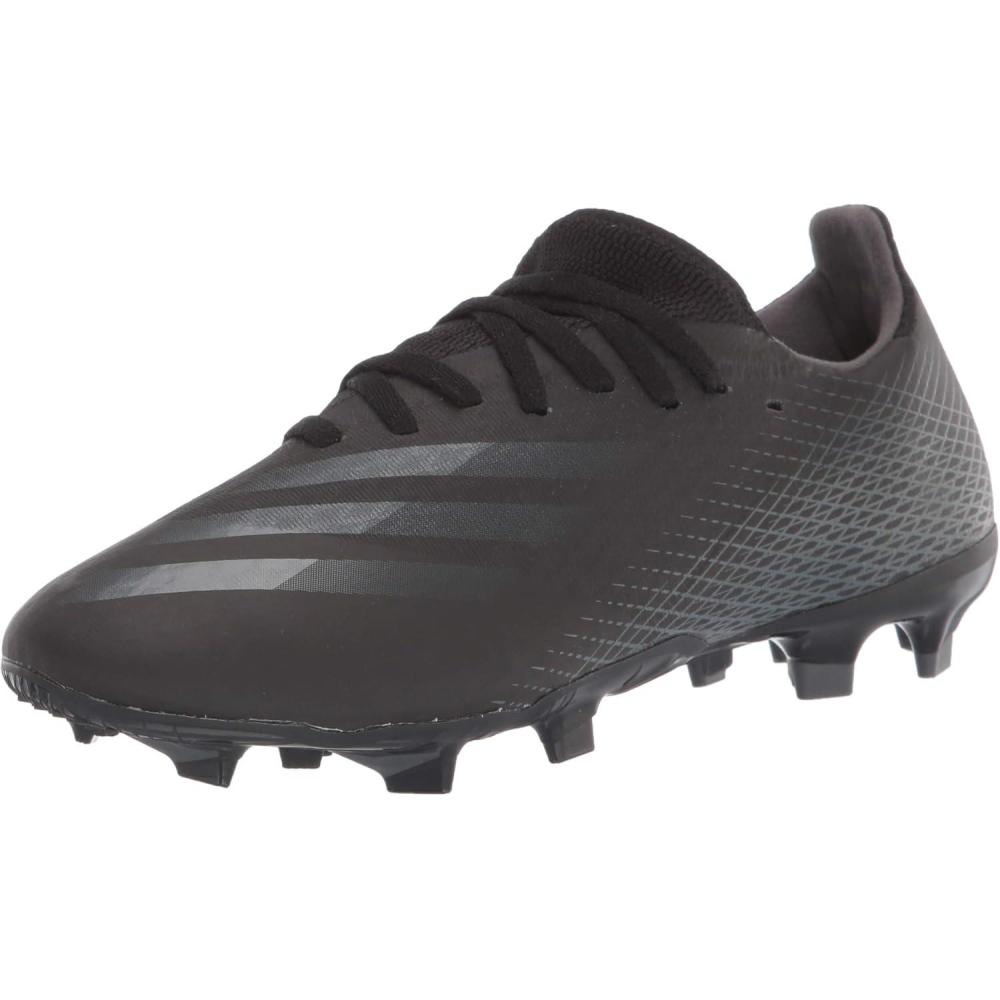 imageadidas Mens X GHOSTED3 Soccer ShoeBlackBlackGreyfirm Ground