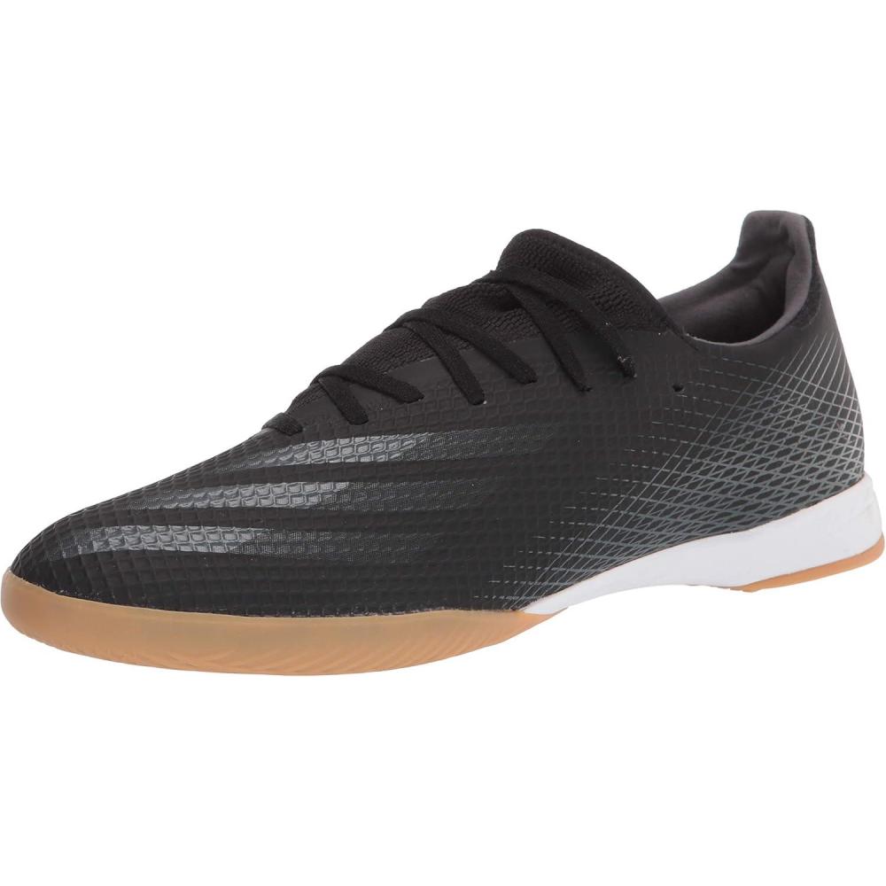imageadidas Mens X GHOSTED3 Soccer ShoeBlackGreyBlackindoor